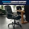 Flash Furniture Leather Task Chair, Black CH-197220X000-BK-GG - alternate 10